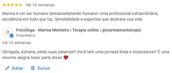 Depoimento de cliente